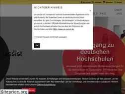 Sites similar to uni-assist.de