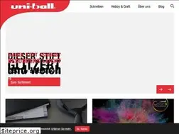 Sites similar to uni-ball.de