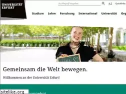 Sites similar to uni-erfurt.de