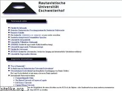 Sites similar to uni-eschweilerhof.de