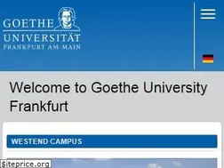 Sites similar to uni-frankfurt.de