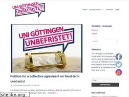 Sites similar to uni-goettingen-unbefristet.de