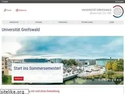 Sites similar to uni-greifswald.de