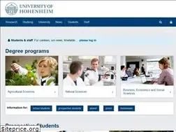 Sites similar to uni-hohenheim.de