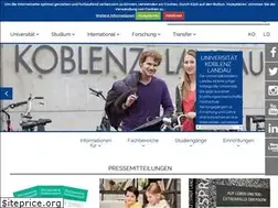 Sites similar to uni-koblenz-landau.de