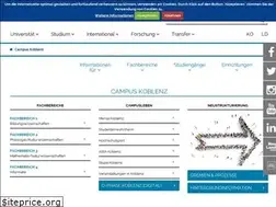 Sites similar to uni-koblenz.de
