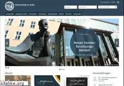 Sites similar to uni-koeln.de