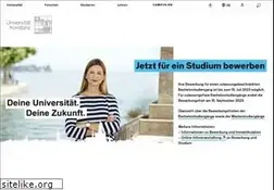 Sites similar to uni-konstanz.de