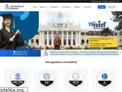 Sites similar to uni-mysore.in