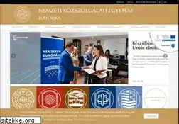 Sites similar to uni-nke.hu