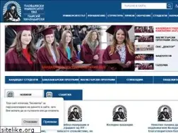 Sites similar to uni-plovdiv.net