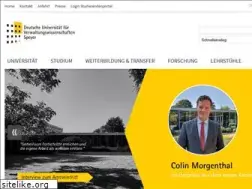 Sites similar to uni-speyer.de