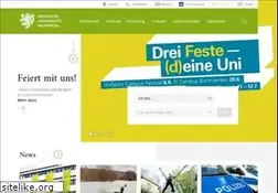 Sites similar to uni-wuppertal.de
