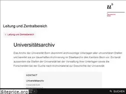 Sites similar to uniarchiv.unibe.ch
