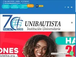Sites similar to unibautista.edu.co