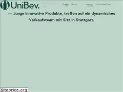 Sites similar to unibev.de