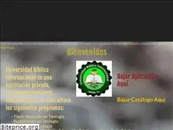 Sites similar to unibiblica.org