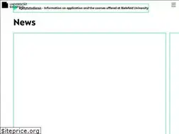 Sites similar to unibielefeld.de