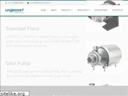 Sites similar to uniboostpumps.com