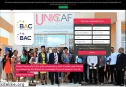 Sites similar to unicafuniversity.com