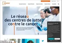 Sites similar to unicancer.fr