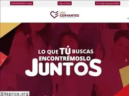 Sites similar to unicervantes.edu.co