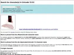 Sites similar to unicode-search.net