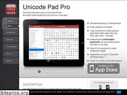 Sites similar to unicode.lacanoid.net
