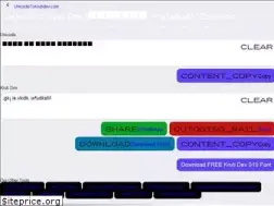 Sites similar to unicodetokrutidev.com
