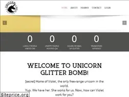 Sites similar to unicornglitterbomb.com