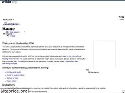 Sites similar to unidentified.wikia.org