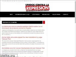 Sites similar to unidoscontralarepresion.org