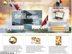 Sites similar to unidosporlosderechoshumanos.es