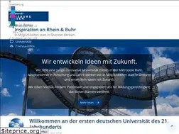 Sites similar to unidue.de