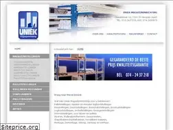 Sites similar to uniekmagazijninrichting.nl