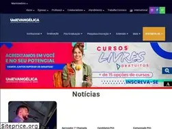 Sites similar to unievangelica.edu.br