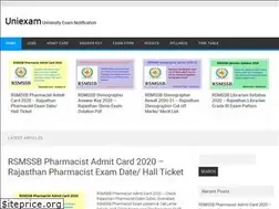 Sites similar to uniexam.in