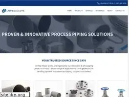 Sites similar to unifiedalloys.com