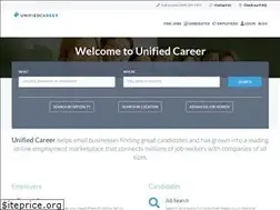 Sites similar to unifiedcareer.com