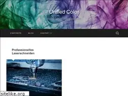 Sites similar to unifiedcolor.de