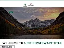 Sites similar to unifiedtitle.com