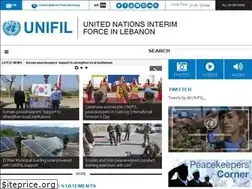 Sites similar to unifil.unmissions.org
