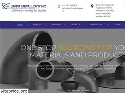 Sites similar to unifitmetalloys.com