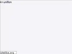 Sites similar to unifon.no
