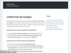 Sites similar to uniformescolegio.es