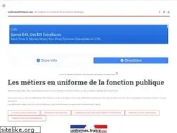 Sites similar to uniformesdefrance.com