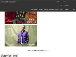 Sites similar to uniformresearch.co.uk