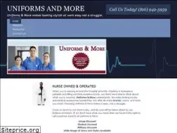 Sites similar to uniformsandmorekc.com