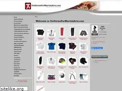 Sites similar to uniformsformartialarts.com