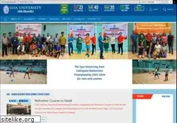 Sites similar to unigoa.ac.in